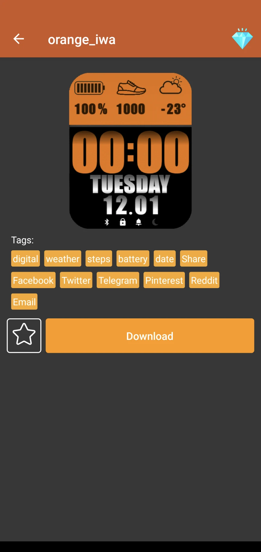 Amazfit GTS 2 - Watch Face screenshot